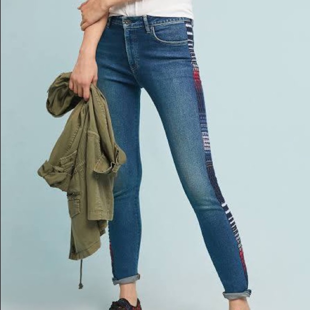 NWT Levi's Striped 721 High-rise Skinny